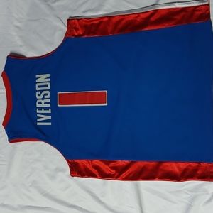 adidas A.I Pistons NBA Jersey